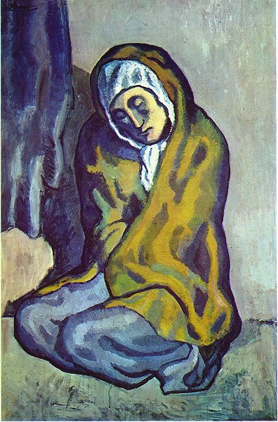 Picasso Crouching beggar 1902